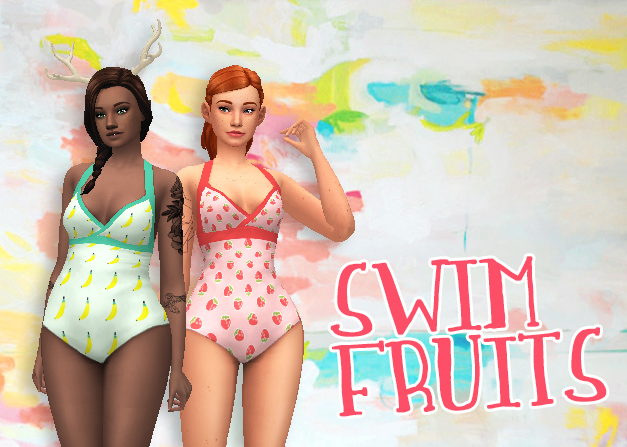 Sims 4 Swimfruits at Hamburger Cakes