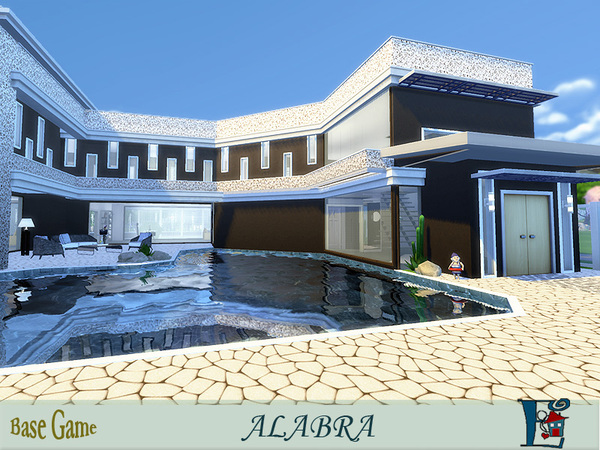 Sims 4 Alabra house by evi at TSR