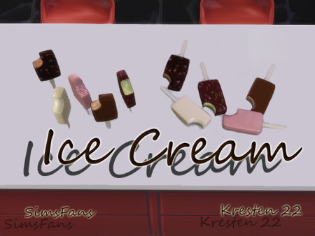 Ice Cream deco by Kresten 22 at Sims Fans