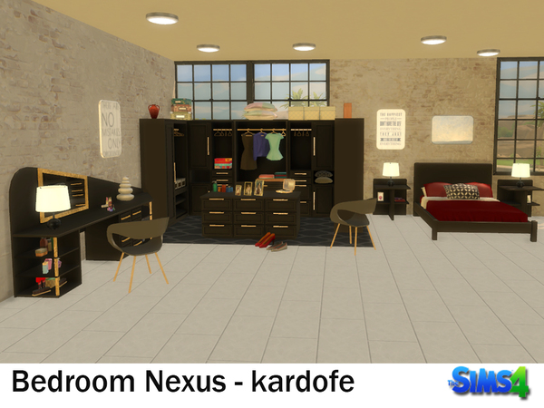 Sims 4 Bedroom Nexus by kardofe at TSR