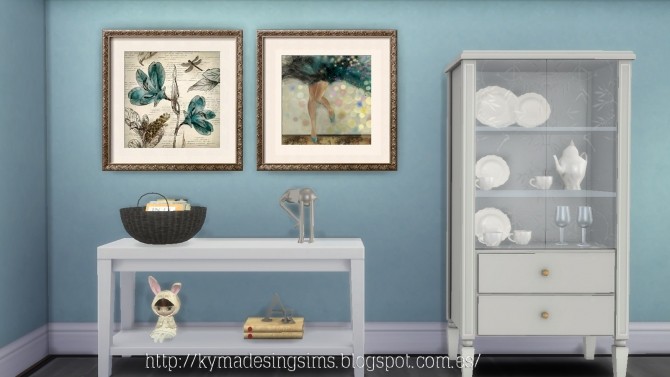 Sims 4 Glamour paintings at Kyma Desingsims S4