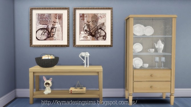 Sims 4 Glamour paintings at Kyma Desingsims S4