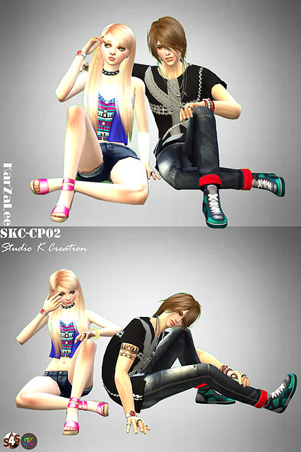 Sims 4 POSE  SKC Couple Pose Set CP02 at Studio K Creation