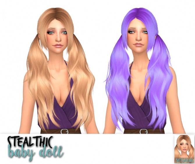 Sims 4 Stealthic baby doll, summer haze + temptress at Nessa Sims
