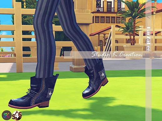 Sims 4 Short boots N2 at Studio K Creation