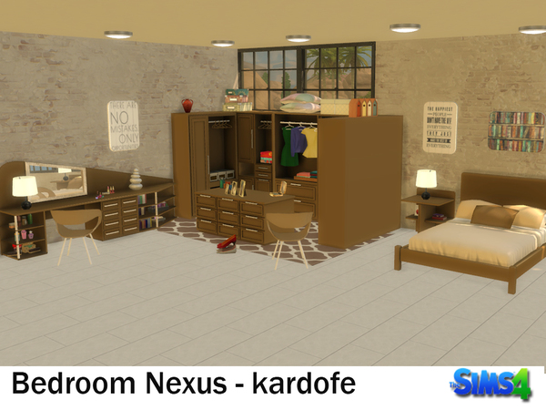 Sims 4 Bedroom Nexus by kardofe at TSR
