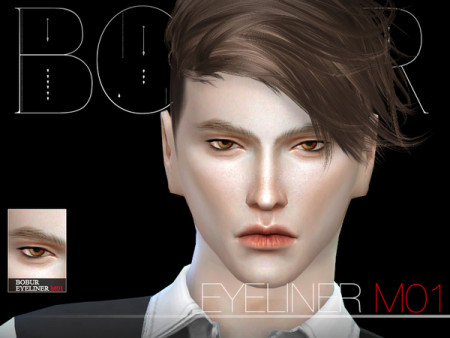 Eyeliner M01 by Bobur3 at TSR