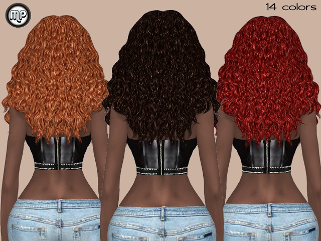 Sims 4 Sintiklias Diva Hair Recolored at BTB Sims – MartyP