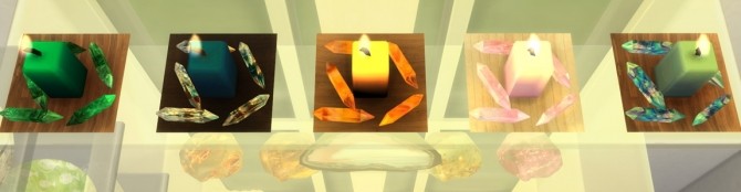 Sims 4 Candles & Crystals at Sims Studio