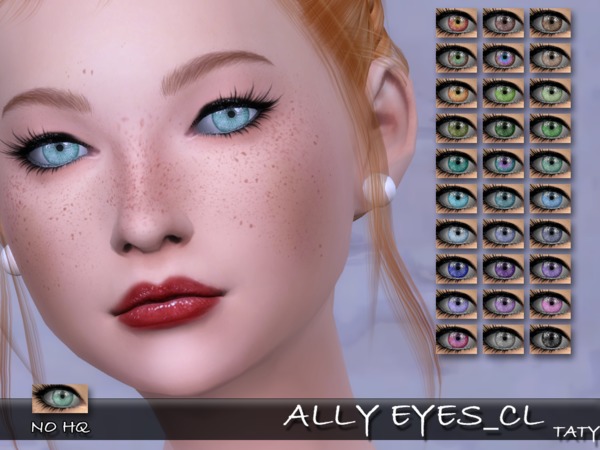 Sims 4 Ally Eyes CL by Tatygagg at TSR