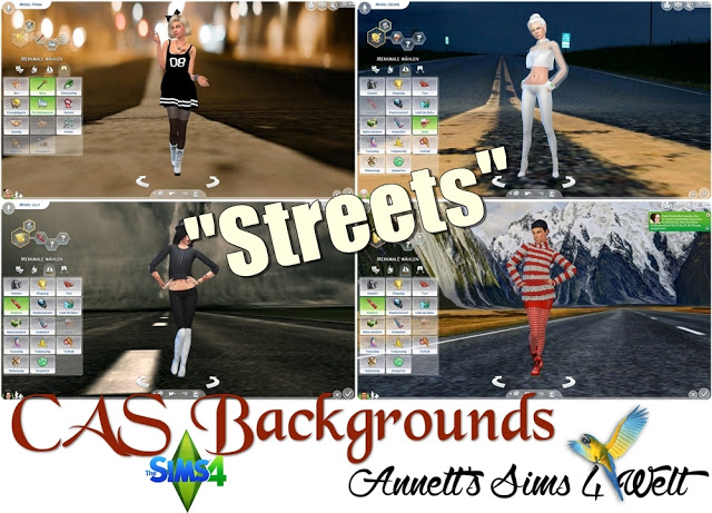 Sims 4 CAS Backgrounds Streets at Annett’s Sims 4 Welt