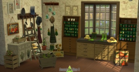 Old Gardening Shop at Around the Sims 4