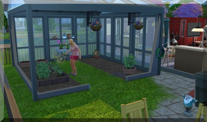 Sims 4 Greenhouses deco at SimLifeCC
