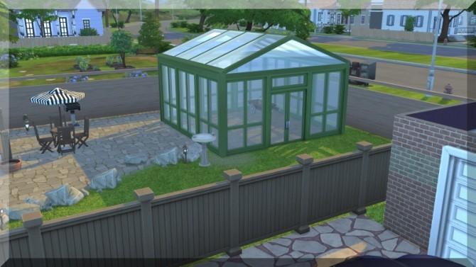 Sims 4 Greenhouses deco at SimLifeCC