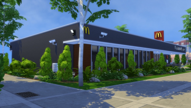 Mcdonald’s Restaurant #2 At Romerjon17 Productions » Sims 4 Updates