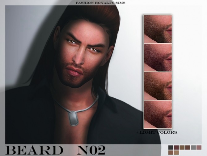 Sims 4 Beard N02 at Fashion Royalty Sims