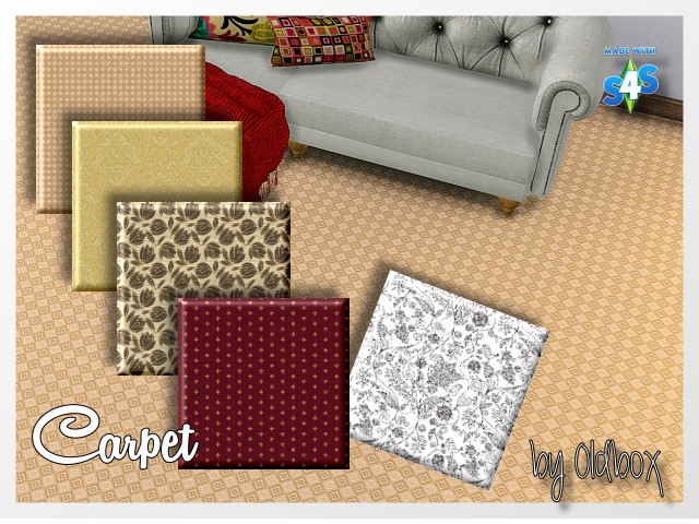 Sims 4 Carpet by OldBox at All 4 Sims