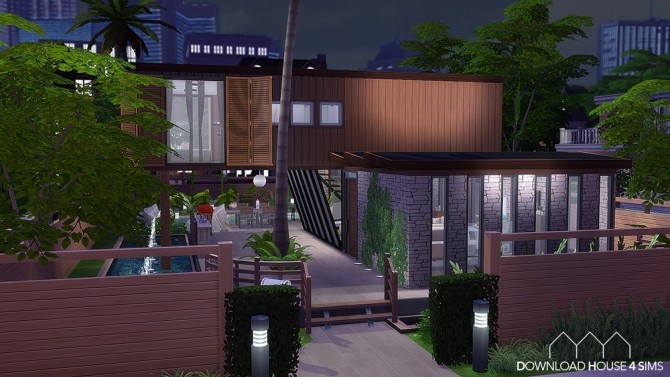 Sims 4 684th Columbia Street, San Diego by Samuel at DH4S