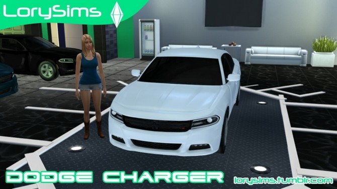 Sims 4 Dodge Charger at LorySims