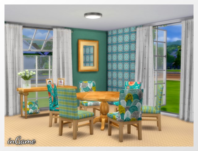 Sims 4 Retro Restaurant chair by Oldbox at All 4 Sims