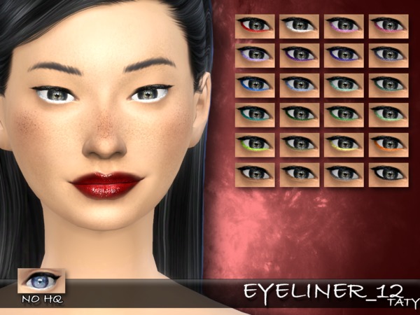 Sims 4 Taty Eyeliner 12 by tatygagg at TSR