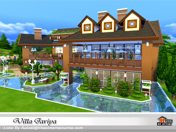 Sims 4 Villa Jariya by autaki at TSR