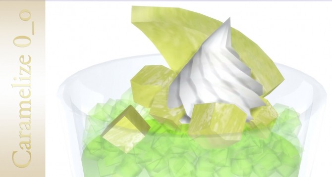 Sims 4 Melon Mousse and Jelly at Caramelize