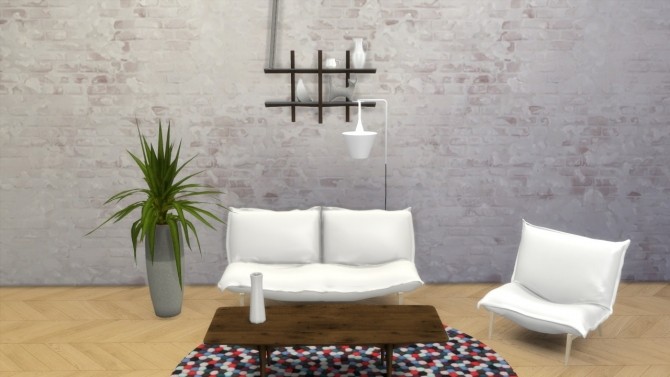 Sims 4 BIPLAN/OMAGE Lamp to place on a shelf at Meinkatz Creations