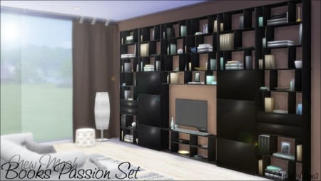Books Passion Set by DalaiLama at The Sims Lover