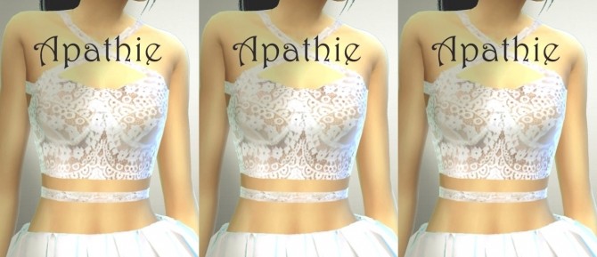 Sims 4 Lace Bralette at Apathie