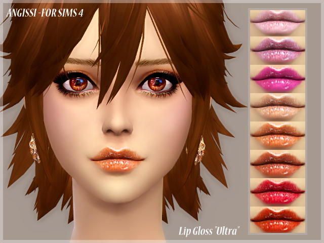 Sims 4 Ultra lip gloss at Angissi
