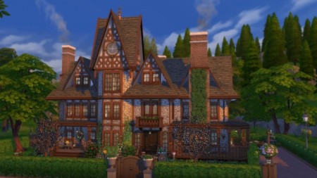 Windenburg Hall house by pollycranopolis at Mod The Sims