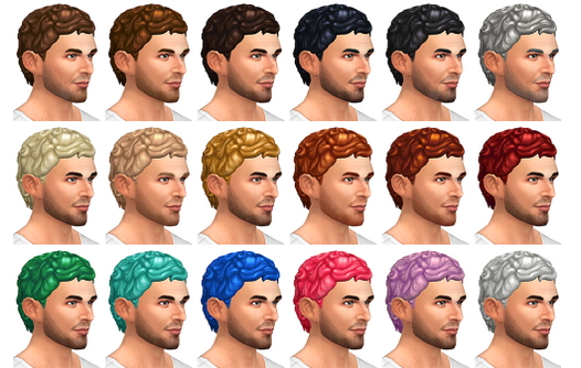 Sims 4 Echos hair edit at Simsontherope