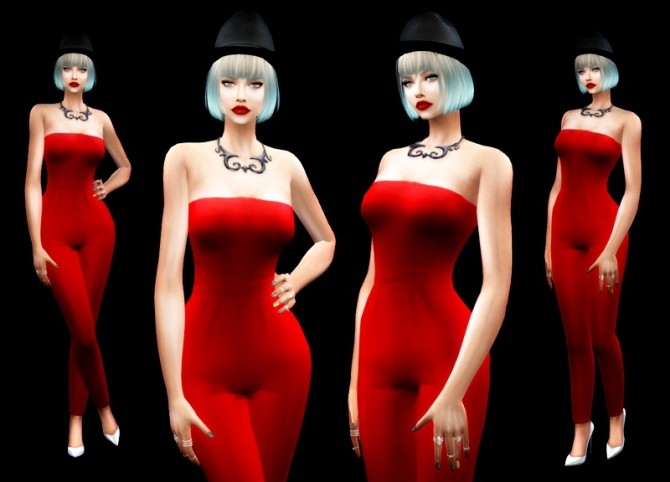 Sims 4 Pose Pack Trendy girl at Angissi