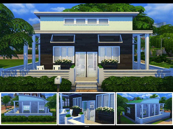 Sims 4 Eco Starter by mlpermalino at TSR