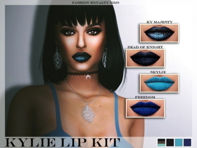 Sims 4 Kylie Lip Kit at Fashion Royalty Sims