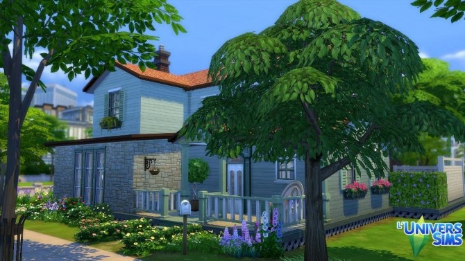 Sims 4 Patience house by Sirhc59 at L’UniverSims