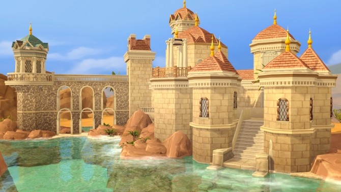 Sims 4 Prince Eric’s Castle at Akai Sims
