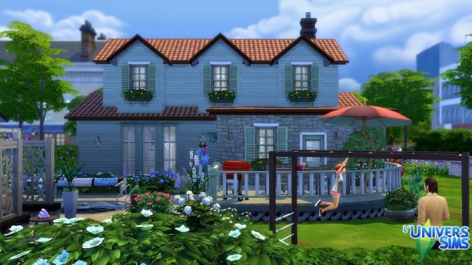 Sims 4 Patience house by Sirhc59 at L’UniverSims