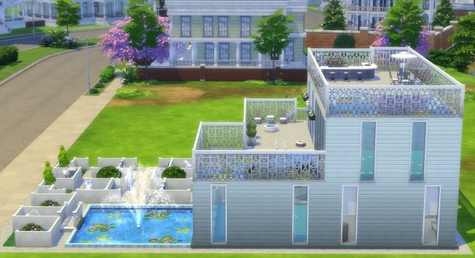 Sims 4 Aqua House by bonensjaak at Mod The Sims