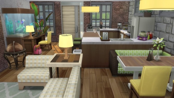 Sims 4 Turquoise Vista house at Jool’s Simming