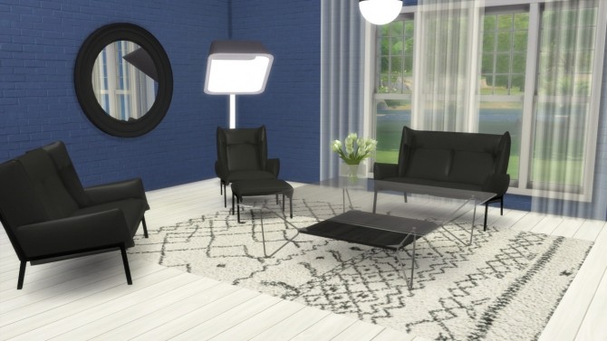 Sims 4 Beau Fixe Collection and Peye Floor Lamp at Meinkatz Creations