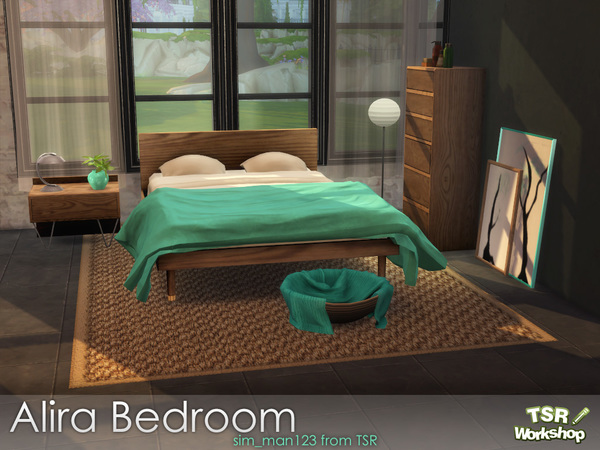 Sims 4 Alira Bedroom by sim man123 at TSR