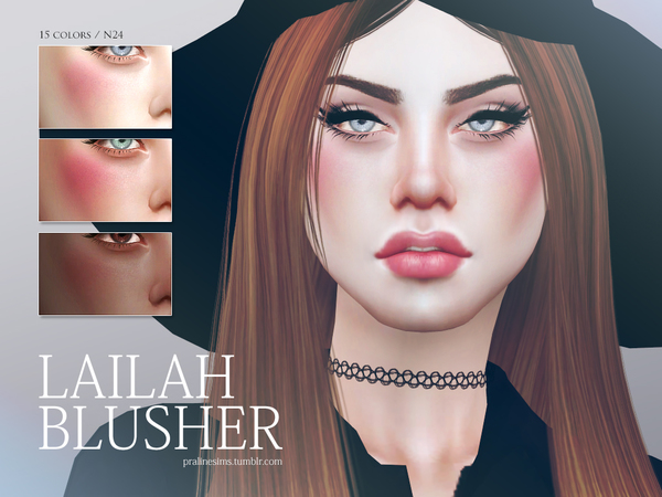 Sims 4 Lailah Blusher N24 by Pralinesims at TSR