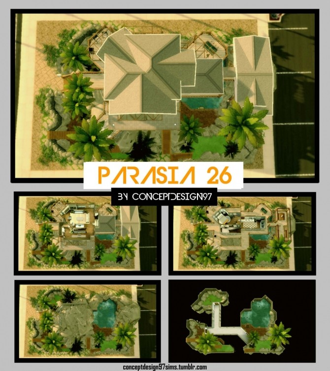 Sims 4 PARASIA 26 Tropical House at ConceptDesign97