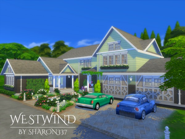Sims 4 Westwind house by sharon337 at TSR