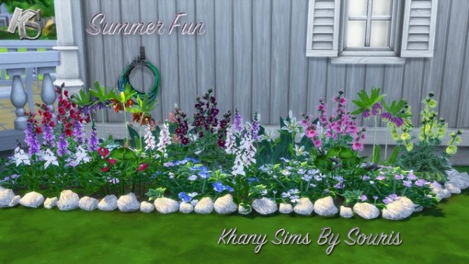 Sims 4 Summer fun by Souris at Khany Sims