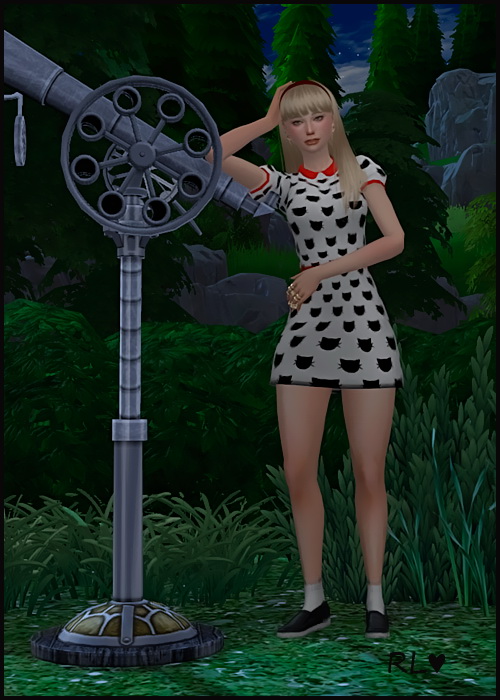 Sims 4 Looking at stars poses at Rethdis love
