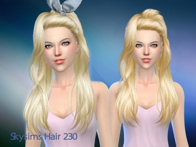 Sims 4 Skysims hair 230 (Pay) at Butterfly Sims