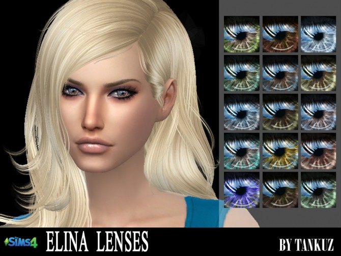 Sims 4 Elina Lenses at Tankuz Sims4